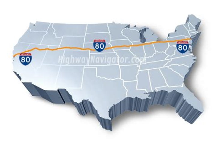 How many miles is Highway 80